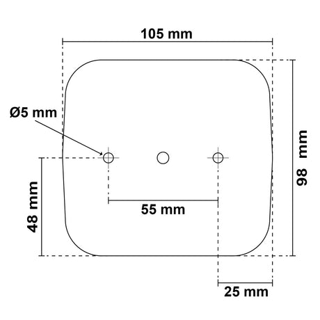 Trem Fanale a LED Funzione posizione / stop / direzione / luce targa