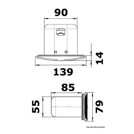 Osculati Integrierter Trompetenklang 21.103.00