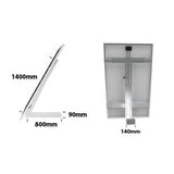 Uniteck For 2 panels up to 400W - UNIFIX 800 EGF expandable multi-panel