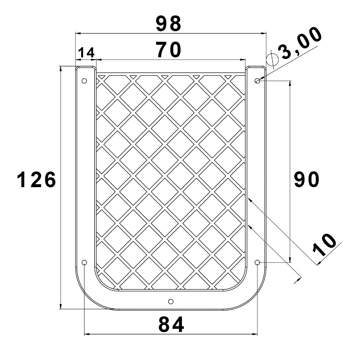 Trem VHF Netzwerktür