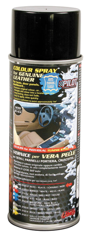 Pilot Vernice spray per interni in pelle - Nero