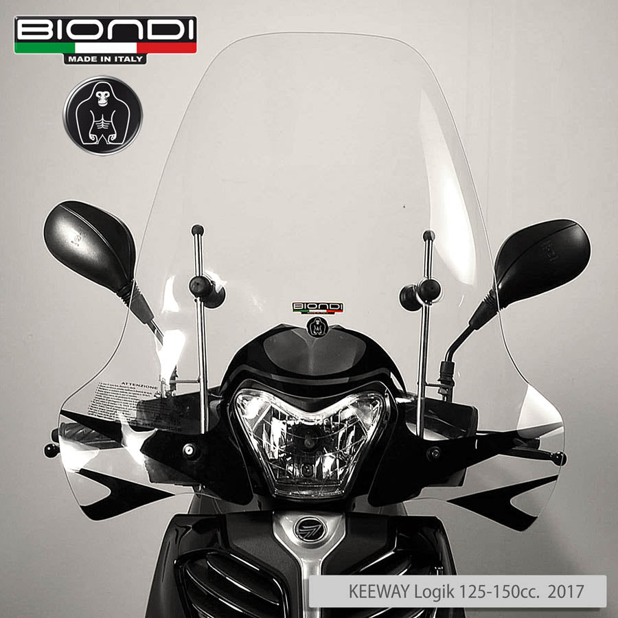 Biondi Parabrezza Club SYM Symphony ST 50/125/200 cc 2015-2020 con Attacchi