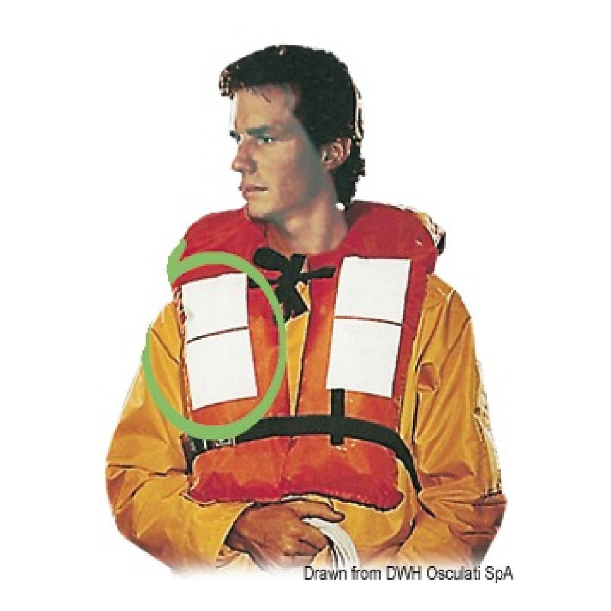 Osculati Adhesive self-reflective tape 50 mm x 45.7 m 22.300.03