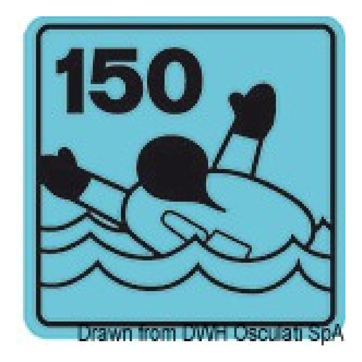 Osculati Professional Self-Inflating Life Jacket 180 N (EN ISO 12402-3 Approved) 22.397.00