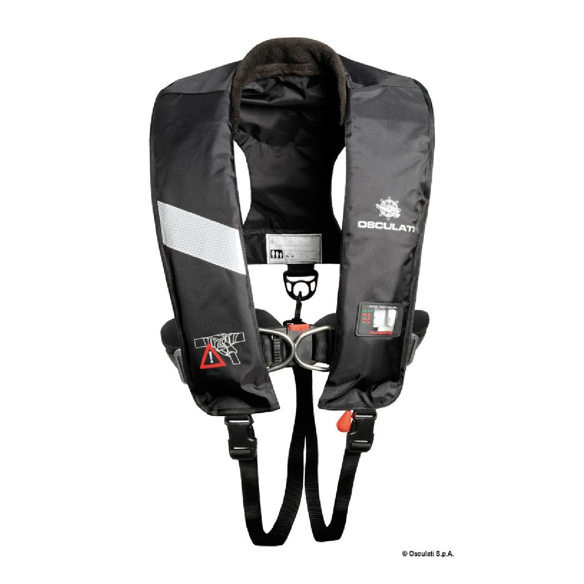 Osculati Salvagente autogonfiabile professionale 180 N (omologato EN ISO 12402-3) 22.397.00