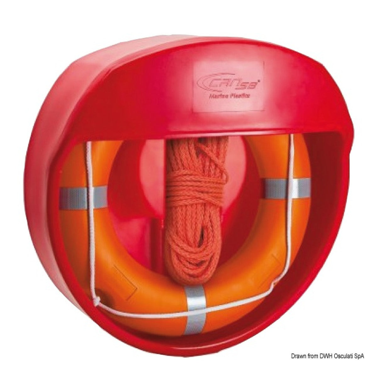 Osculati Porta salvagente anulare 22.429.01