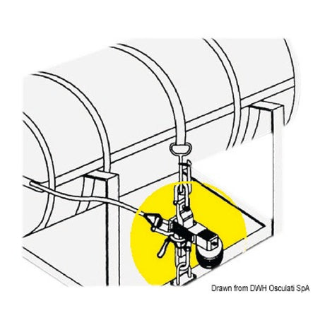 Osculati Gancio idrostatico per zattere di salvataggio 22.712.00