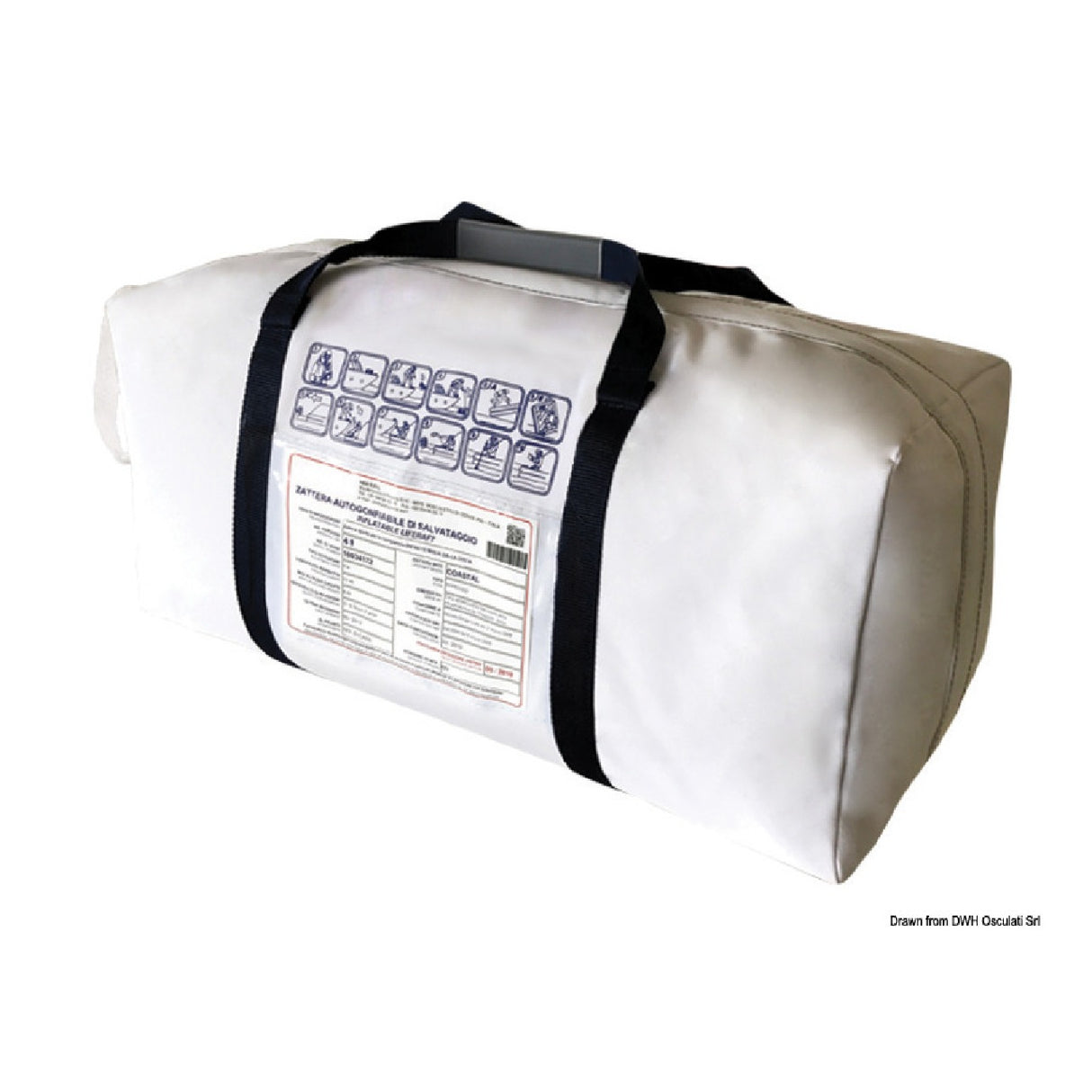 Osculati Oceanlife Liferaft - Italian approval, soft 22.720.04