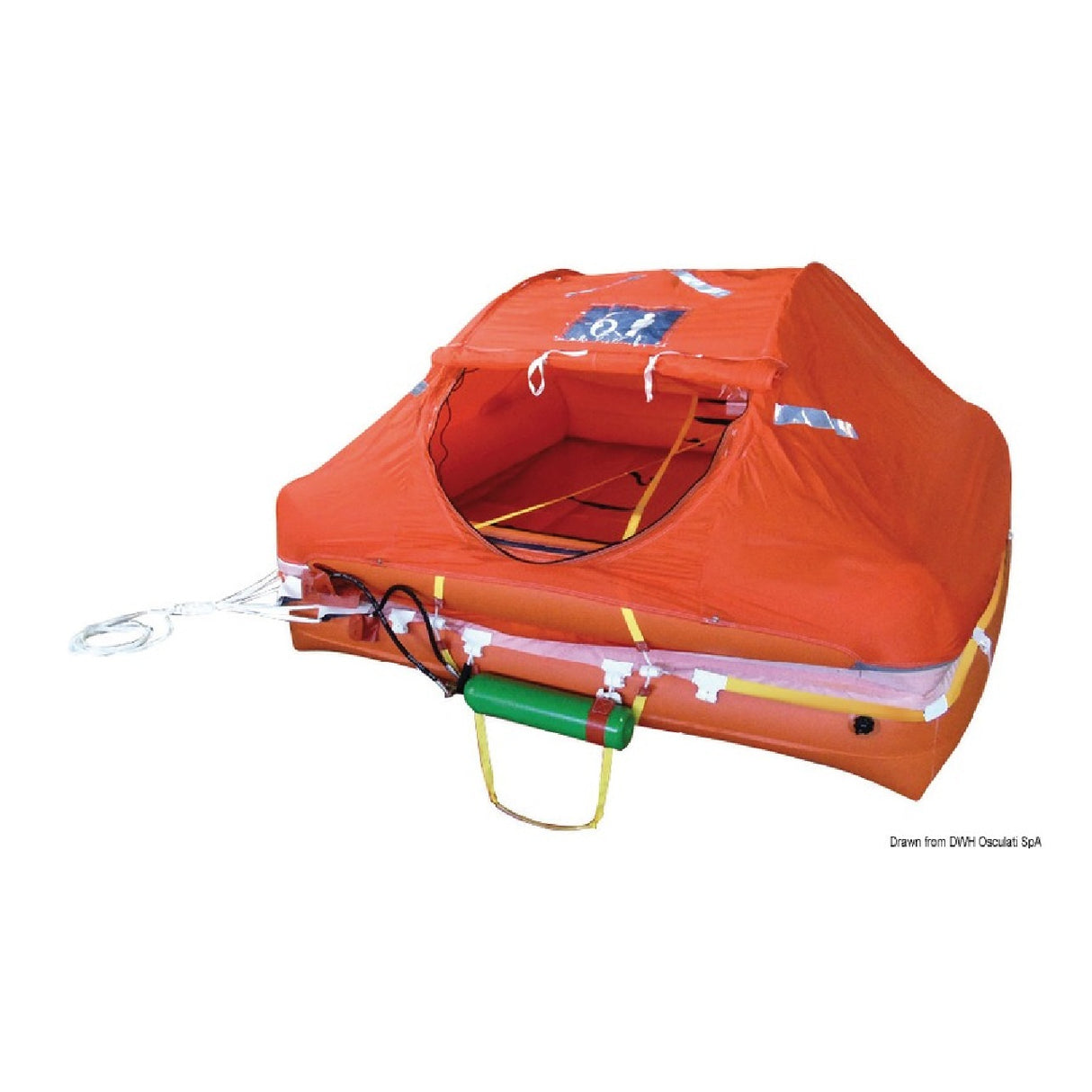 Osculati Zattera Oceanlife + GB – italienische Zulassung mit GRAB BAG