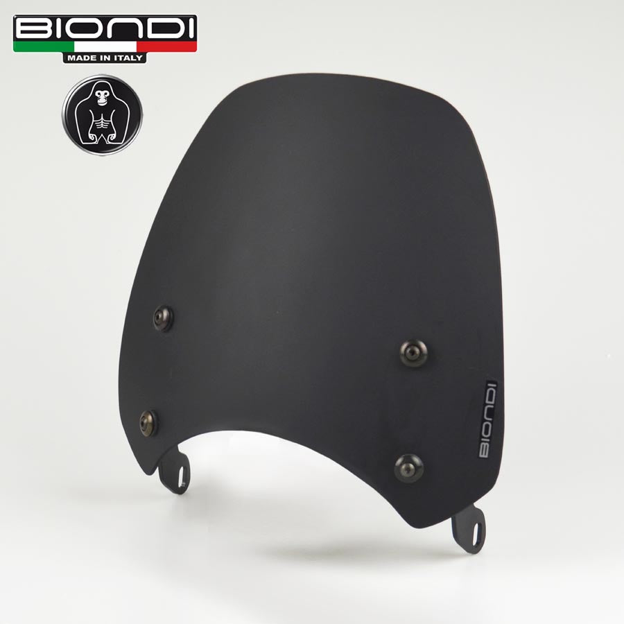 Biondi Cupolino Sport Nero Satinato Moto Guzzi V7 III/IV - V9 Bobber - V7 Sport