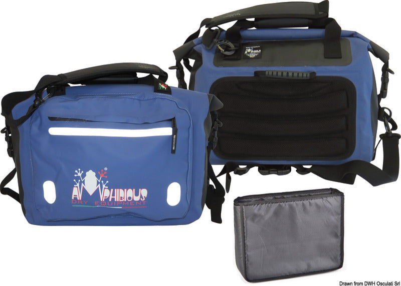 Amphibious Compass Schultertasche 17 Liter blau