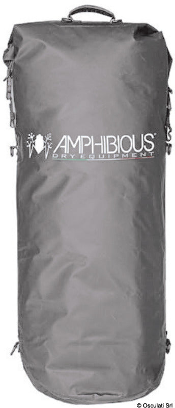 Amphibienschlauch-Trockentasche 100 l Grau