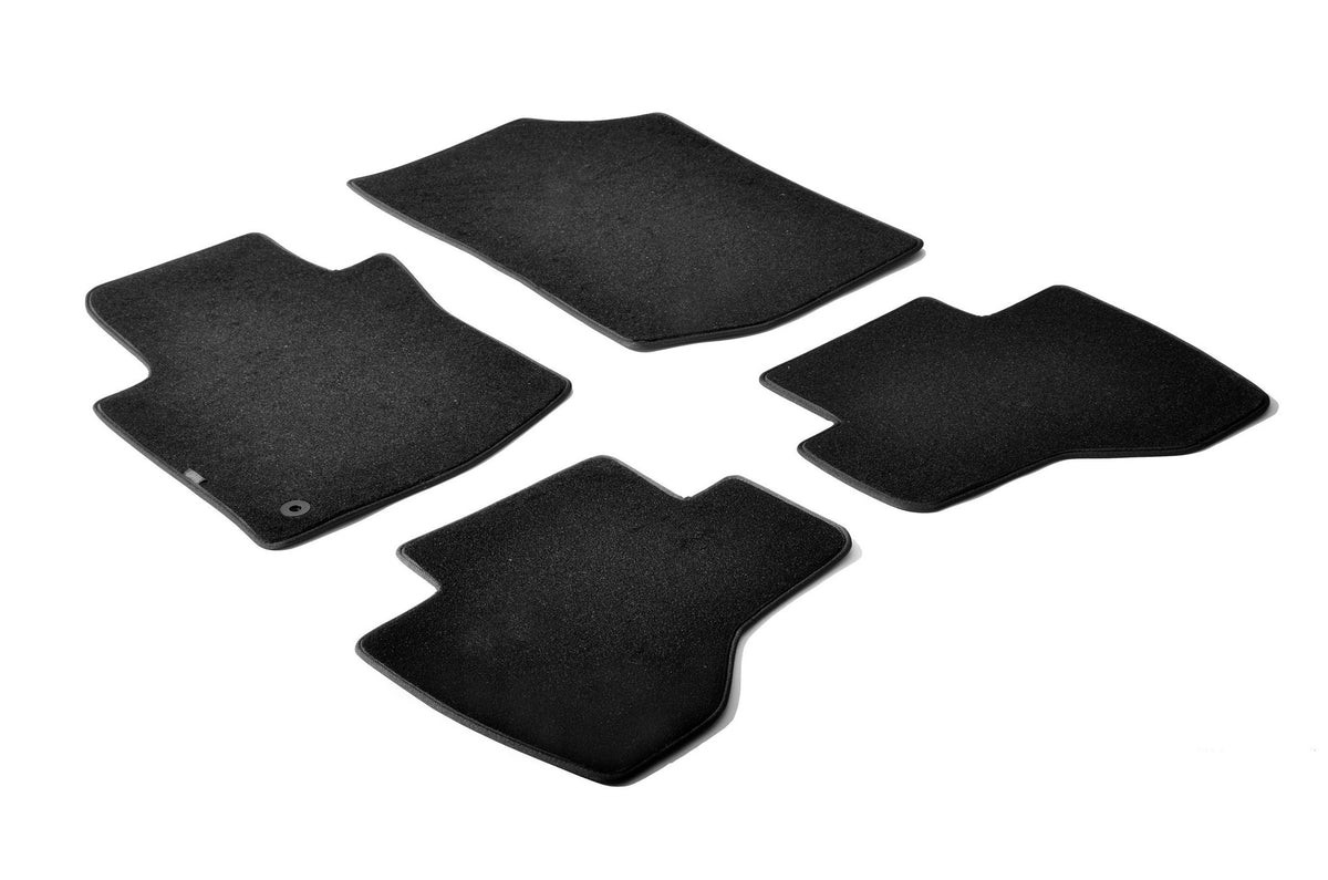 Tappetini moquette Nero Citroen C1 3p 05/05>05/14 1 fix lato guida 23033
