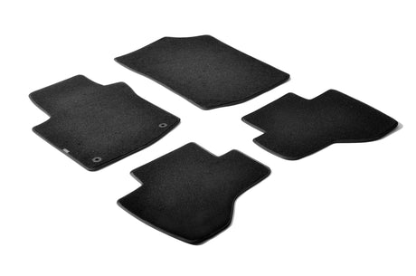 Tappetini moquette Nero Citroen C1 3p 05/05>05/14 2 fix lato guida 23034
