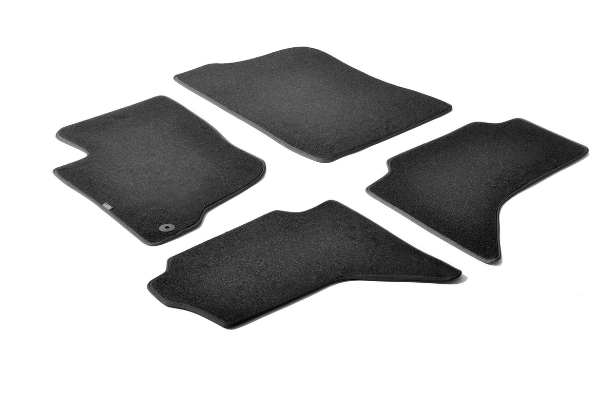 Tappetini moquette Nero Fiat Fullback Cabina Estesa 09/16>01/21 1 fix 23108