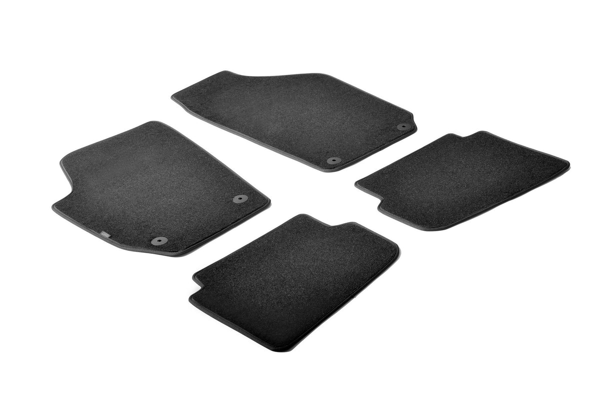 Tappetini moquette Nero Skoda Fabia 4p 09/01>04/07 Fabia 5p 02/00>01/15 23161