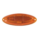 Luce di marcatura laterale ovale arancione per camper