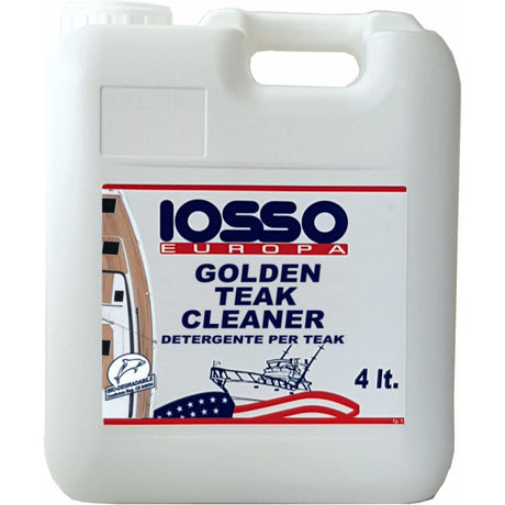 Iosso Detergente per teak Golden Teak Cleaner 4 Lt