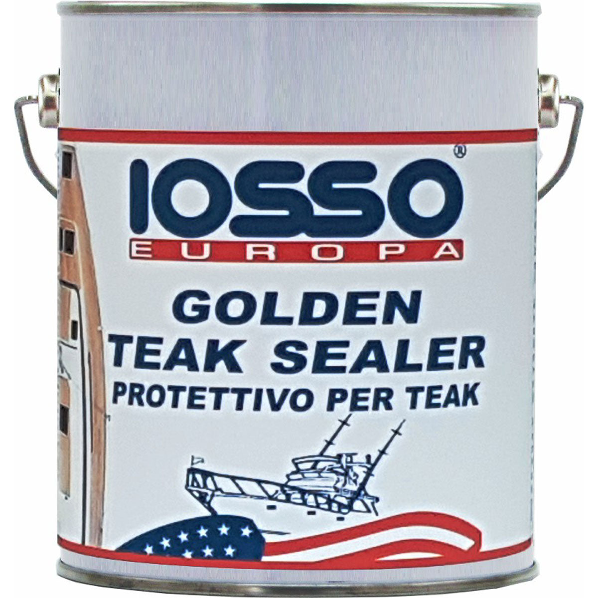 Iosso Protettivo impermeabilizzante per teak Golden Teak Sealer 0,75 Lt