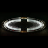 Luce di ingombro anteriore ovale bianca per camper