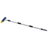 T-Brite Spazzolone telescopico a pulsante con testa in alluminiocm. 140 / 250