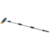 T-Brite Teleskop-Druckknopfbürste mit Aluminiumkopf, 140/250 cm