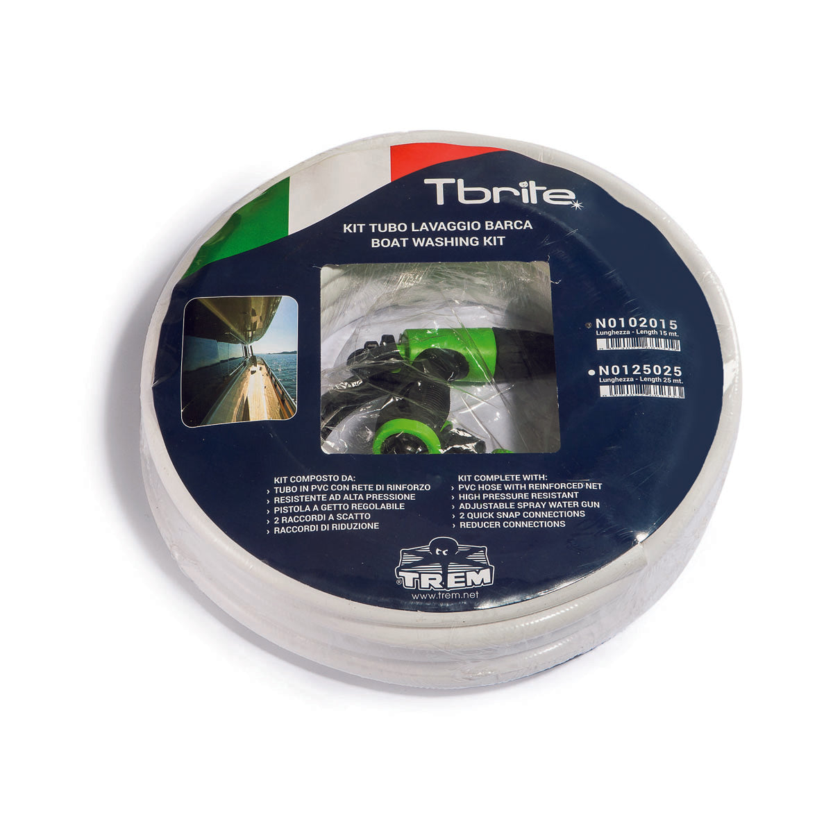 T-Brite Kit tubo lavaggio barca