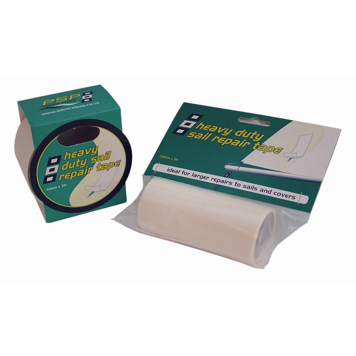 Psp Adesivo per riparazioni vele H mm 50 H mm 50 Bianco - mt. 2,0 - 2 mt