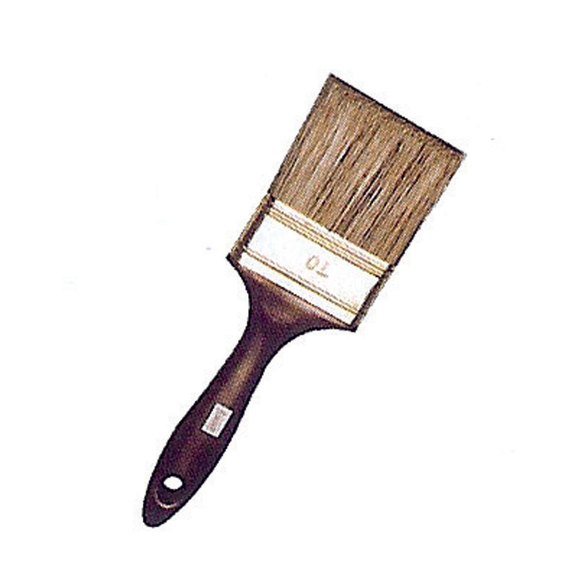 Trem Light bristle brush for applying enamels and paints