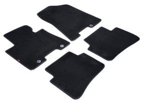Set tappeti su misura in moquette Nero Kia Sportage (03/16>) fix rettangolare 23248