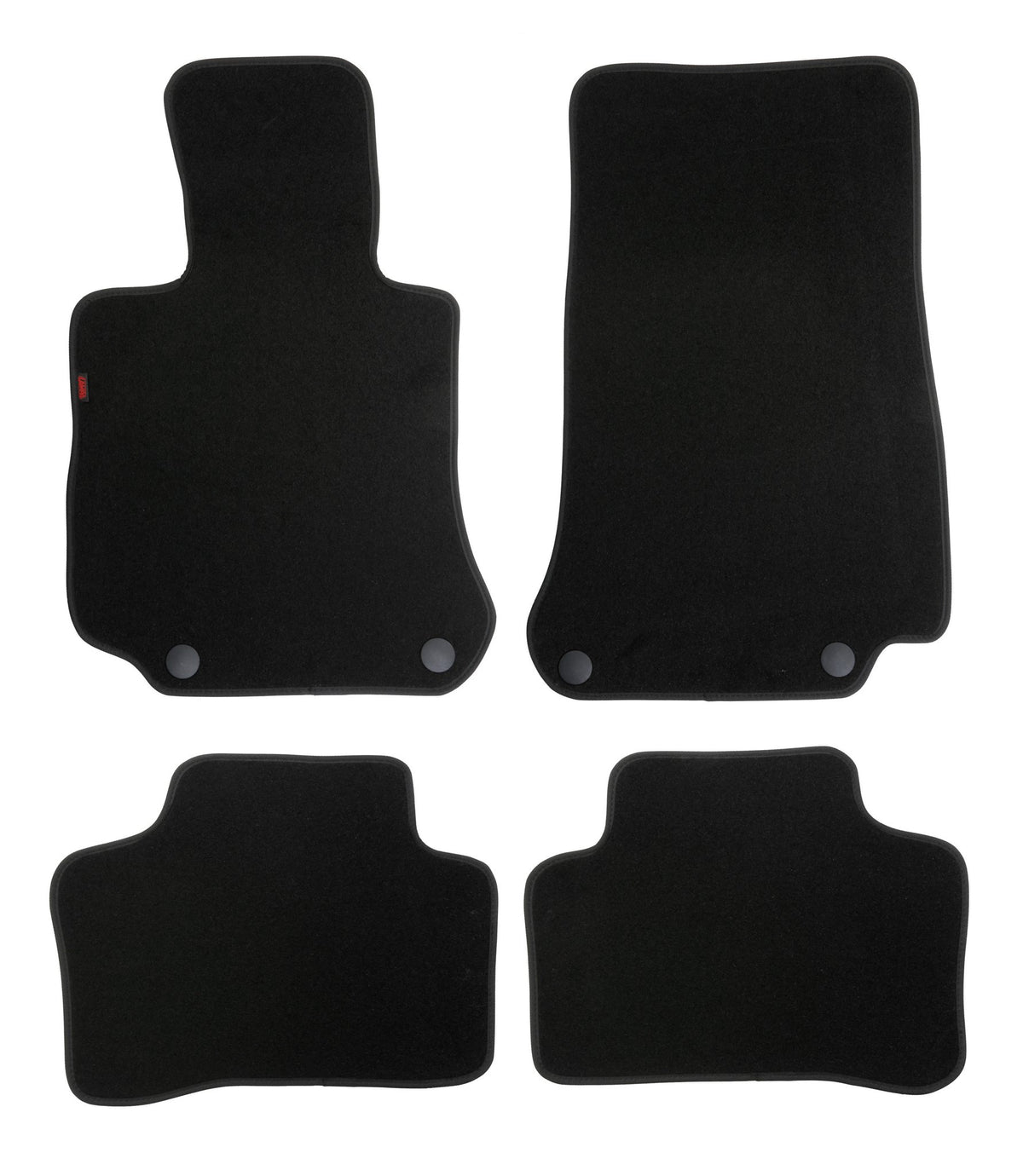 Lampa Set tappeti su misura in moquette - Nero - Mercedes GLC (09/15>) 23278