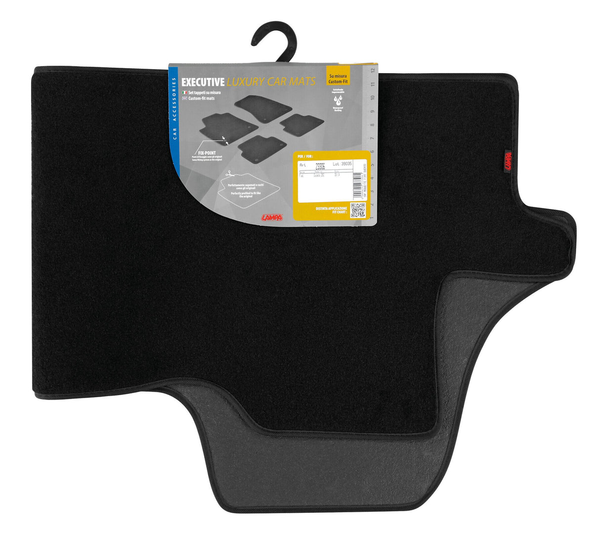 Lampa Set tappeti su misura in moquette - Fiat Ducato (07/06>04/14) 23306