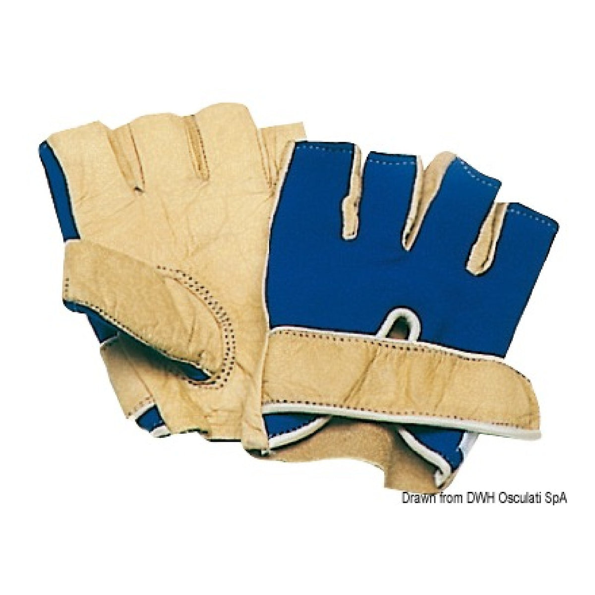 Osculati Guantes de medio dedo 24.101.70L
