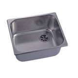 Trem Rechteckige Stahl-Spüle für Boote und Wohnmobile 238x300