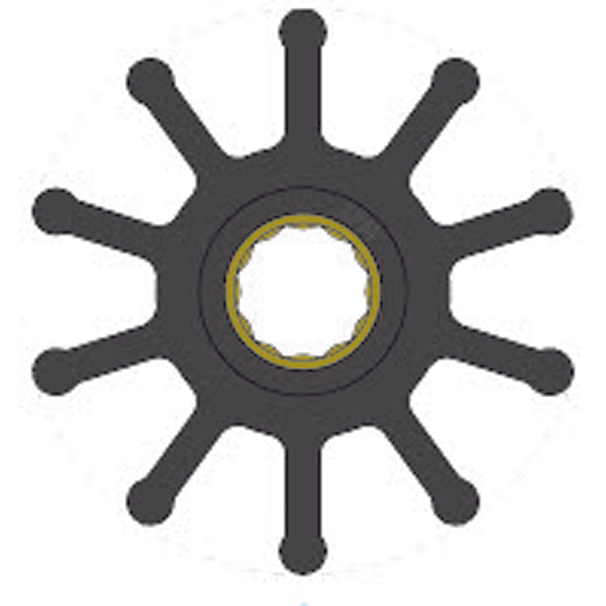 Albin Pumpenlaufrad 65 mm 06-02-022 06-02-022 Jabsco 31130-00 61 mm 65D x 15,8d x 68H