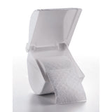 Trem Porta carta igienica con coperchio impermeabile colore bianco mm 130x150