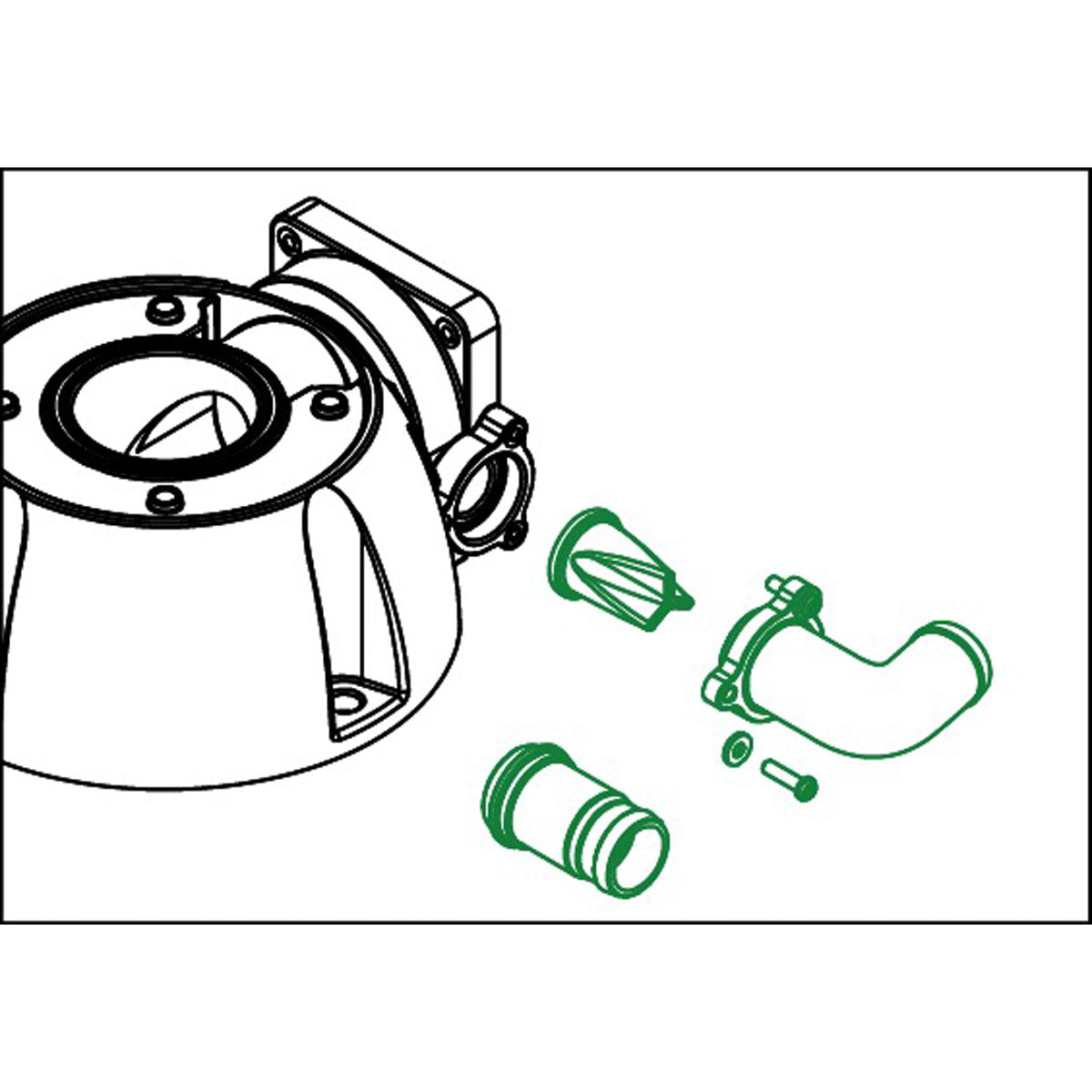 Tmc Fitting Kit for Electric Toilet Bases Model TMC 429802 Model TMC 429802