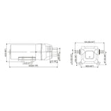Trem Selbstansaugender Autoklav mit 4 Ventilen, 12 V, 17 l/min