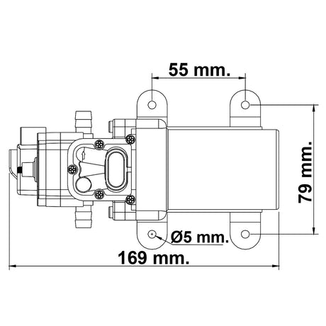 Trem Low consumption autoclave Flow rate Lt./min. 3.8