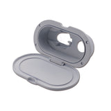 Aqua Oval Shower Container mm 150x75 mm 150x75 Ral 9003