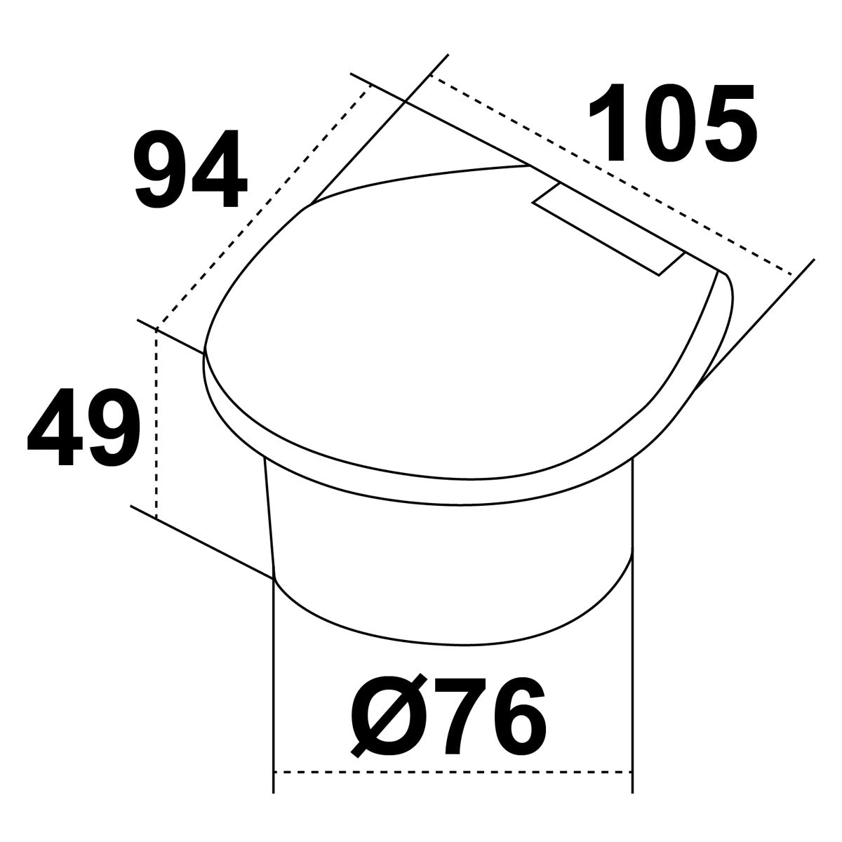 Aqua Box doccia AISI 316 con rubinetto miscelatore