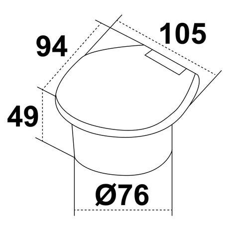 Aqua Shower Box AISI 316 with mixer tap