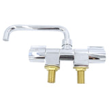 Aqua Folding Tap Cold/Hot Water Deep Spout