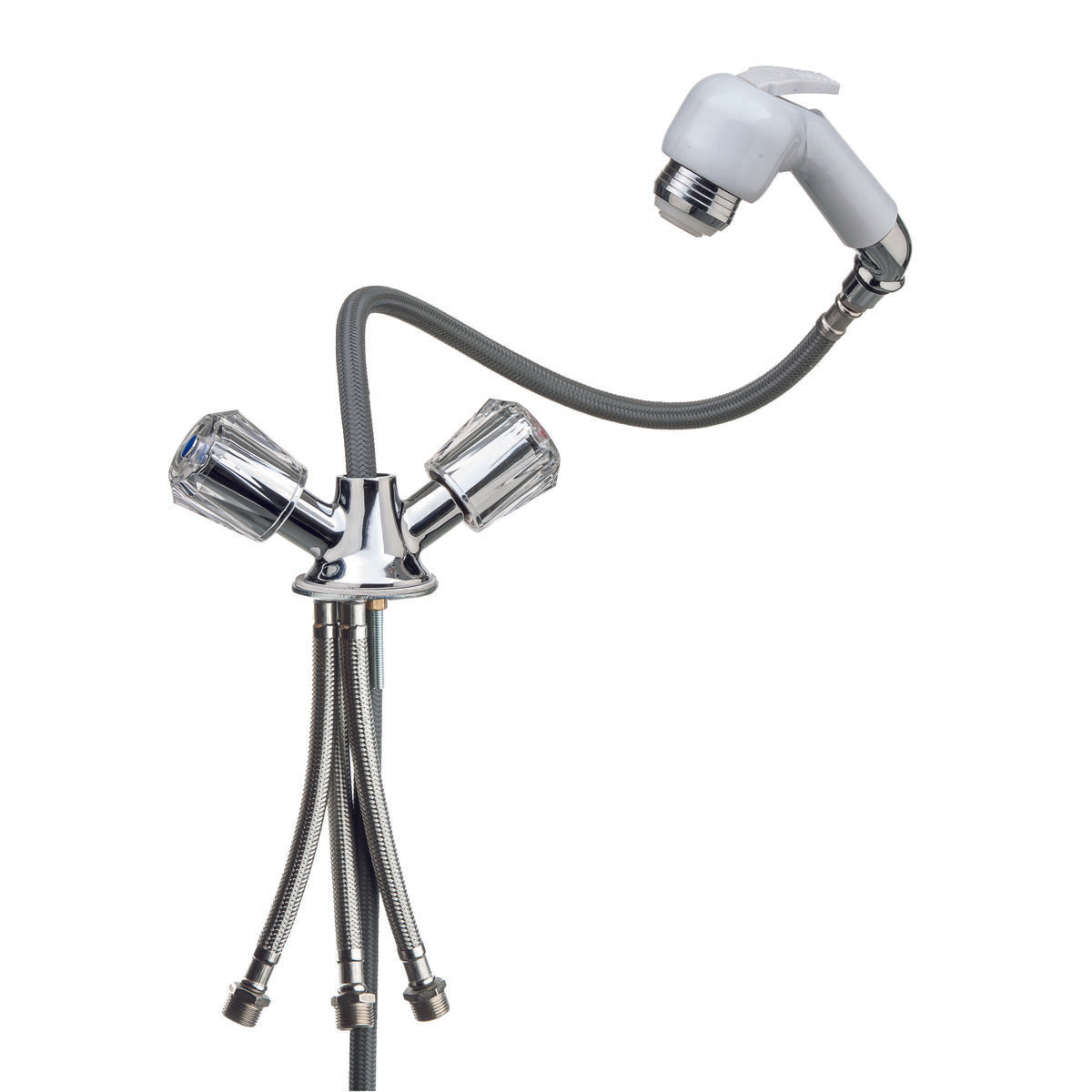 Aqua Faucet with Pull-Out Shower