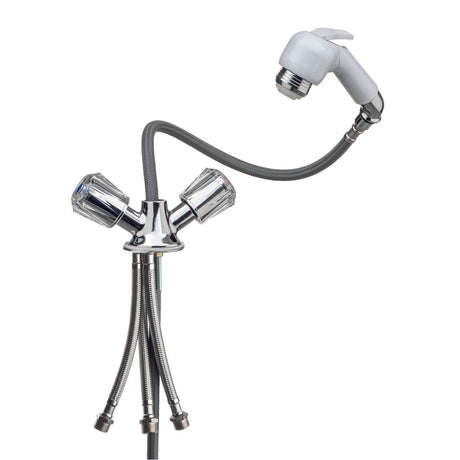 Aqua-Armatur mit ausziehbarer Brause