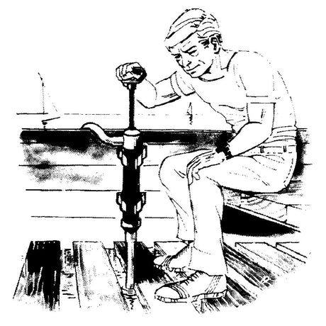 Trem Handbilgepumpe komplett mit Adapter