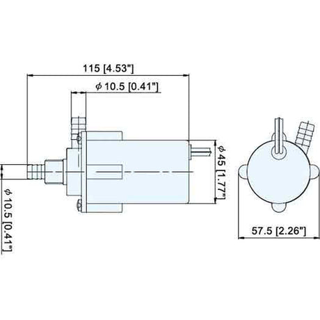 Tmc Pompa per lavello e doccia Volts 12Lt./H 400