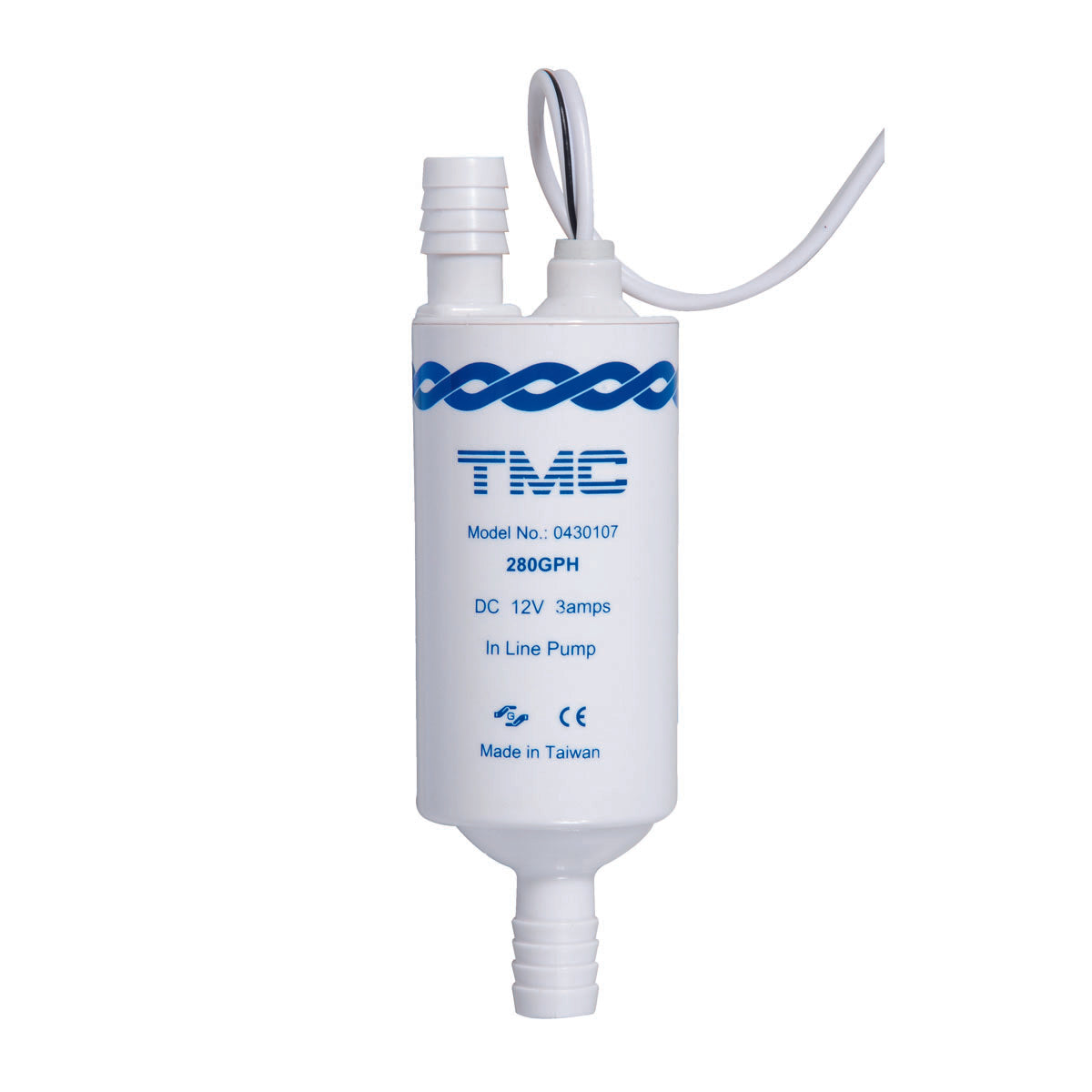 Tmc Inline pump Volts 12Lt./H 1060