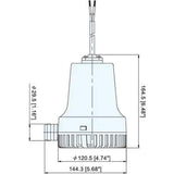 Tmc Pompa ad immersione 5700 Lt./H