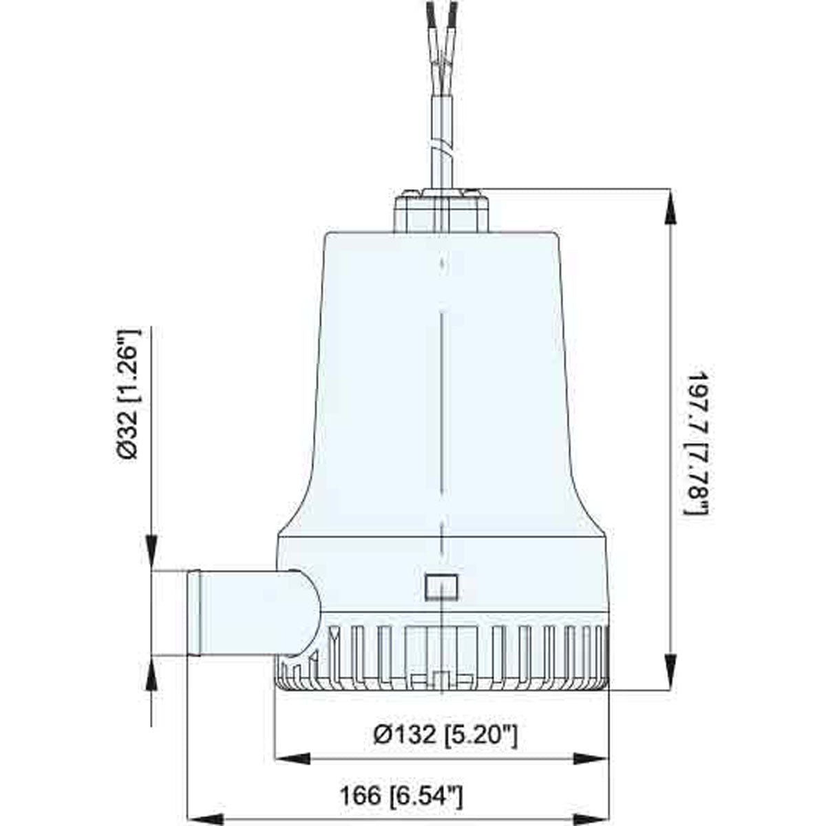 Tmc Pompa ad immersione 9000 Lt./H